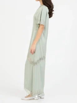 Maxikleid 'Melle' Grün