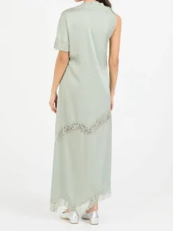 Maxikleid 'Melle' Grün