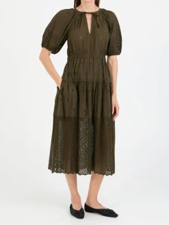 Maxikleid 'Nova' Khaki