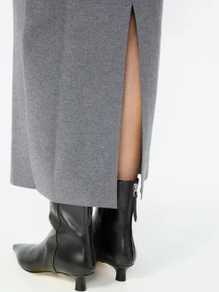 Maxikleid 'Storm' Grau