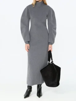 Maxikleid 'Storm' Grau