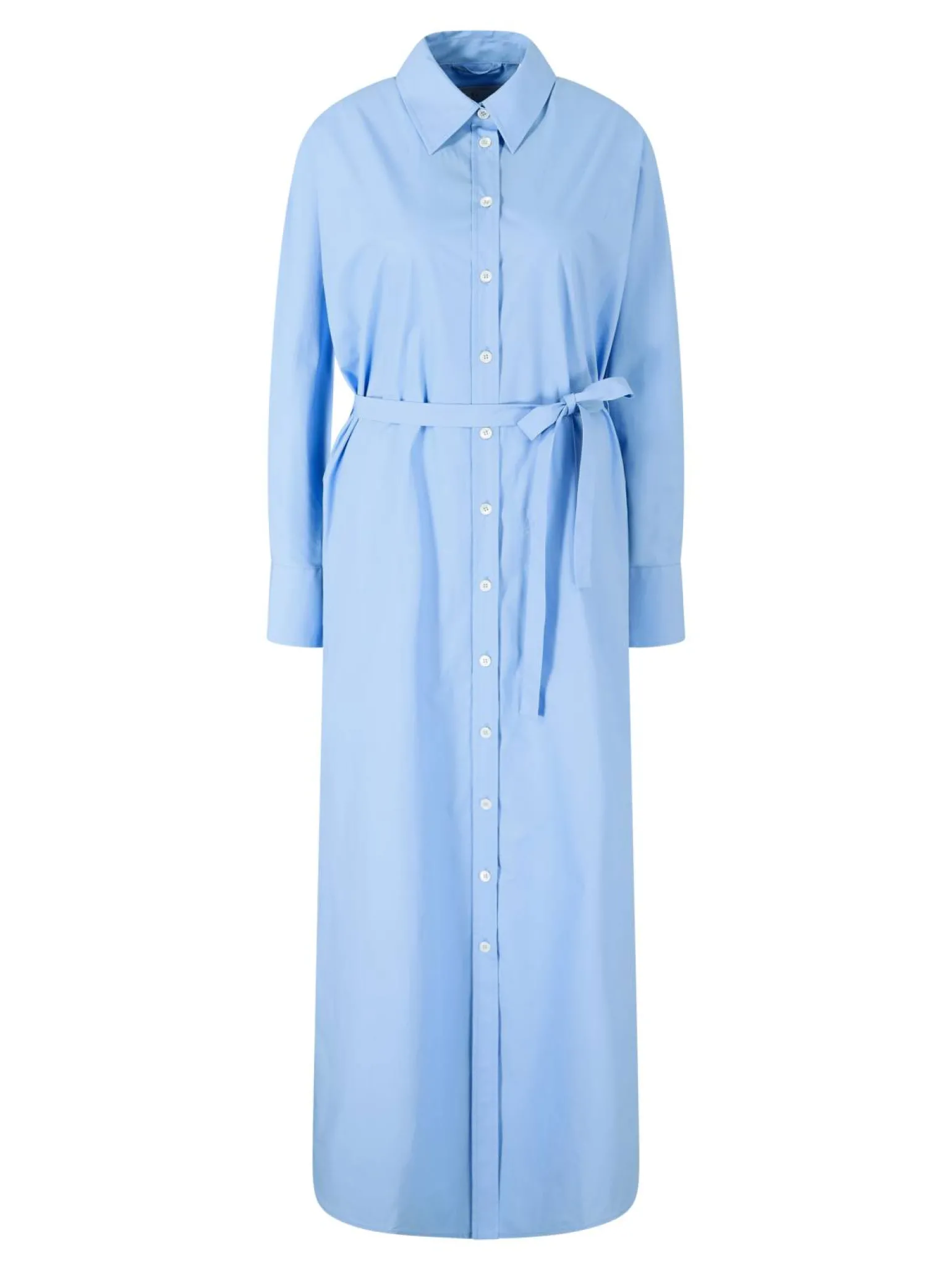 Maxikleid 'The Long Shirt' Hellblau