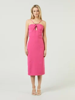 Midikleid 'Adrina' Pink