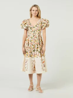 Midikleid 'Chontaduro Clementina' Multi