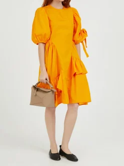 Midikleid 'Danita' Orange