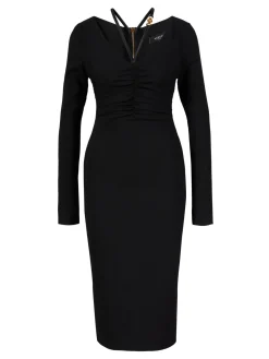 Midikleid Schwarz