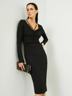 Midikleid Schwarz