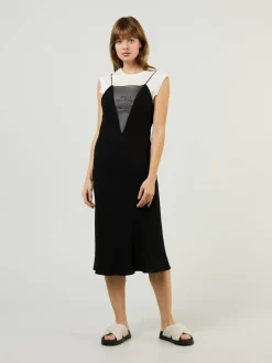 Midikleid Schwarz
