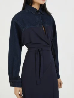 Midikleid 'Sevilla' Blau