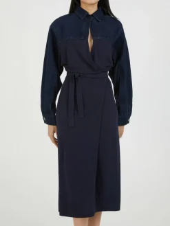 Midikleid 'Sevilla' Blau