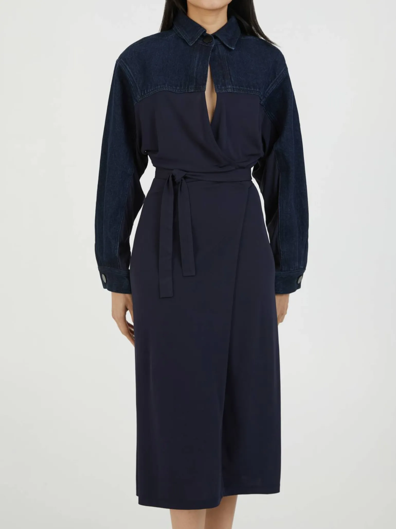 Midikleid 'Sevilla' Blau