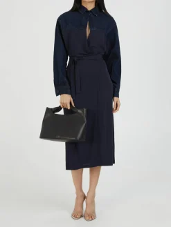 Midikleid 'Sevilla' Blau