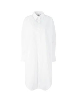 Midikleid 'The Poplin' Weiß