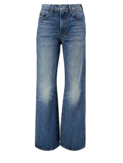 Mid-Rise Jeans 'Mitchell' Blau