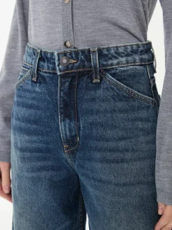 Mid-Rise Jeans 'Otis' Blau
