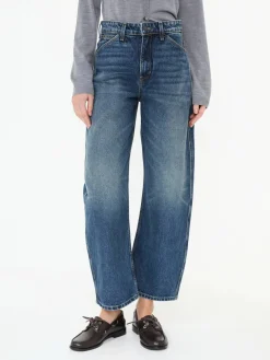 Mid-Rise Jeans 'Otis' Blau