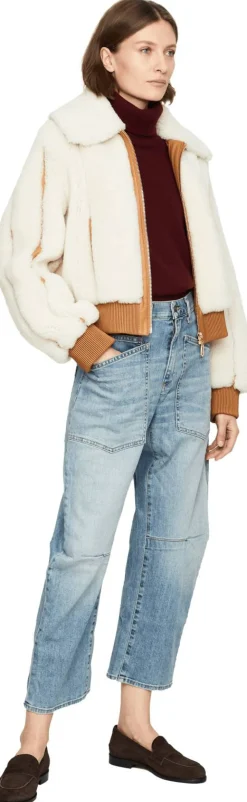Mid-Rise Jeans 'Shon' Hellblau