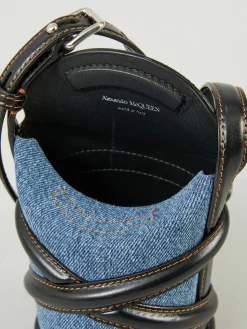 Mini Bag 'Curve Micro' Mittelblau