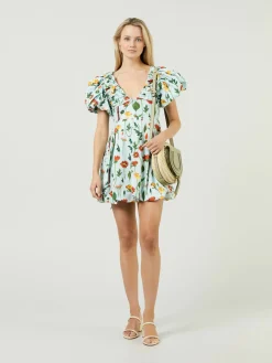 Minikleid 'Noni Primavera' Hellblau