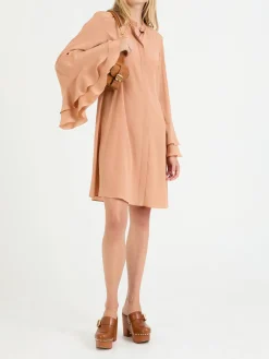 Minikleid Orange