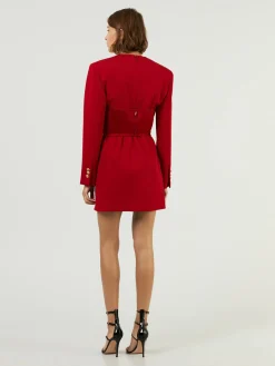 Minikleid Rot