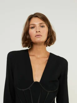Minikleid Schwarz
