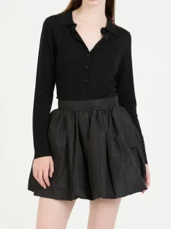 Minirock 'Bloomer' Schwarz