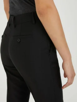 Mohair-Hose Schwarz