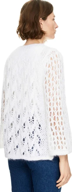 Mohair-Seidenpullover 'Lumeville' Off White