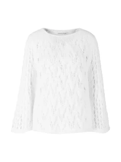 Mohair-Seidenpullover 'Lumeville' Off White