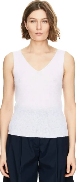 Mohair-Top 'Marbella' Bianco