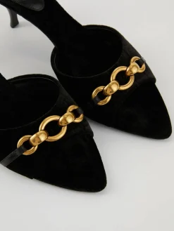 Mules 'Le Maillon' Schwarz