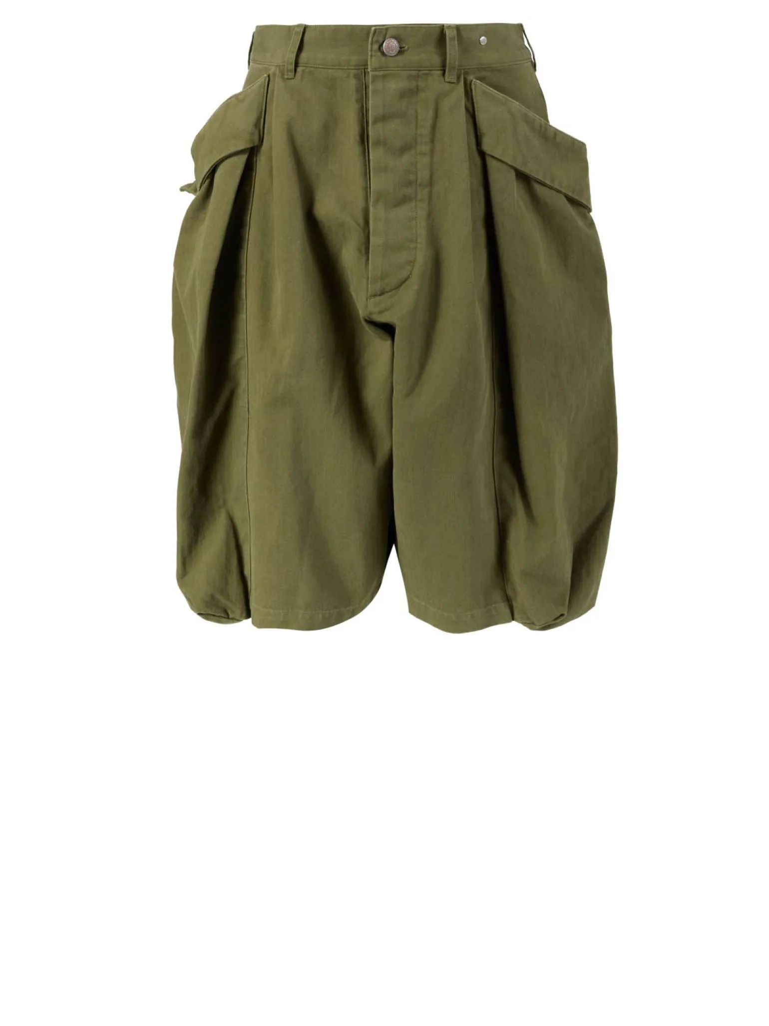 Multipockets Shorts Grün