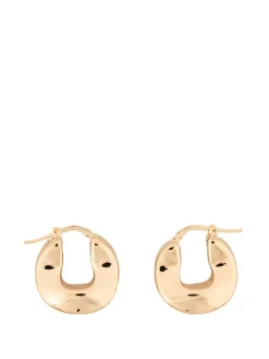Ohrringe mit Logogravur Gold