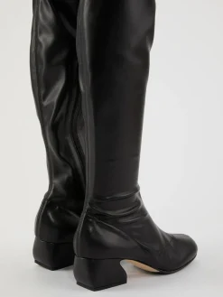 Overknee-Boots Schwarz