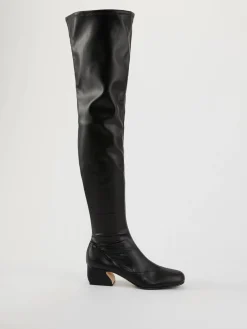 Overknee-Boots Schwarz