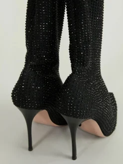 Overknee-Stiefel 'Logan Cuissardes' Schwarz