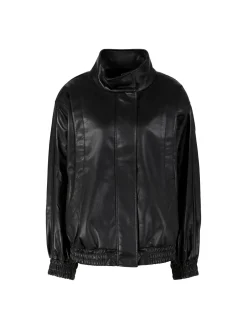 Oversize Bomberjacke 'Brooklyn Panel' Schwarz
