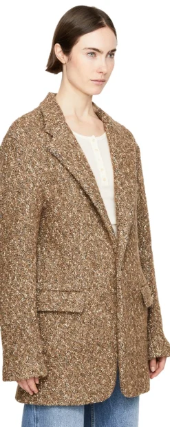 Oversized Blazer Braun