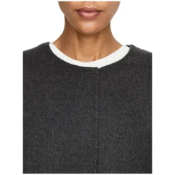 Oversized Cashmere-Jacke 'Elke' Anthrazit