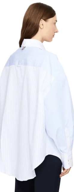 Oversized Hemd Hellblau