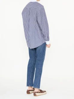 Oversized Hemd 'Le Bristol' Marineblau