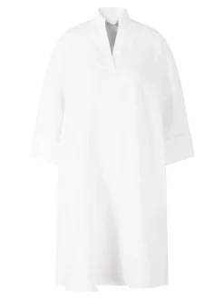 Oversized Leinenkleid 'Marta' Weiß