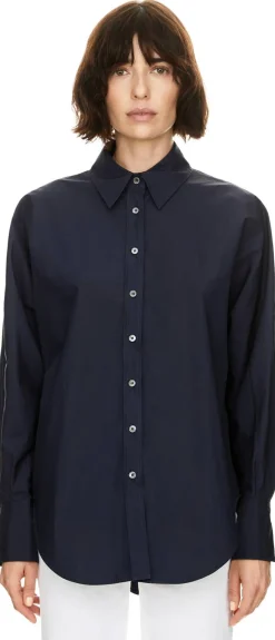 Oversized Shirt 'The Men's' Marineblau