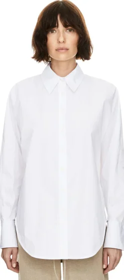 Oversized Shirt 'The Men's' Weiß