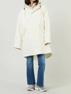 Parka mit Kapuze Crème