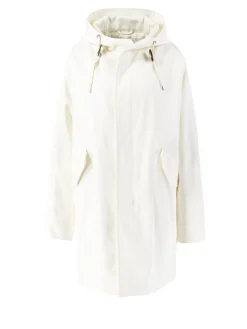 Parka mit Kapuze Crème