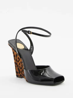 Peep-Toe-Sandalen 'Orhand 110 Spontini' Schwarz