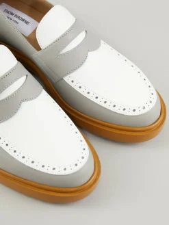 Penny Loafer Grau