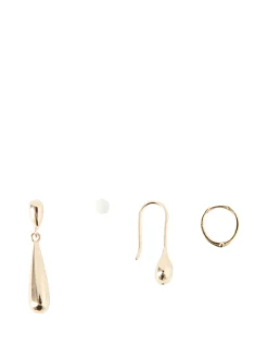 Piercings-Set Gold